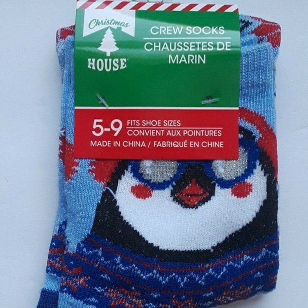 Christmas House women's Christmas Socks. Fits‎ shoe
